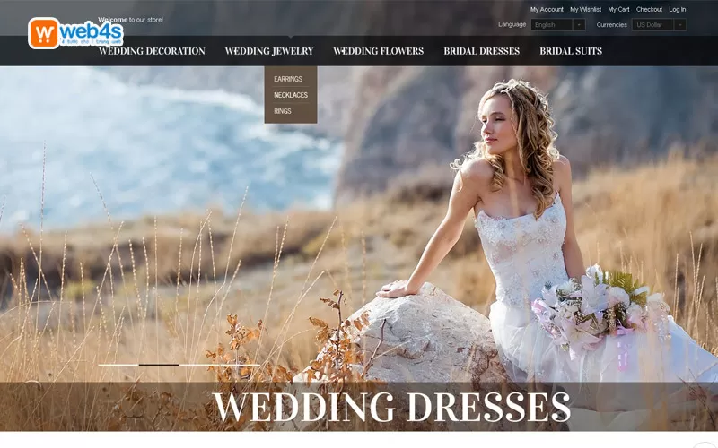 	 Thiết kế Website cho Thuê Áo cưới Chuyên nghiệp